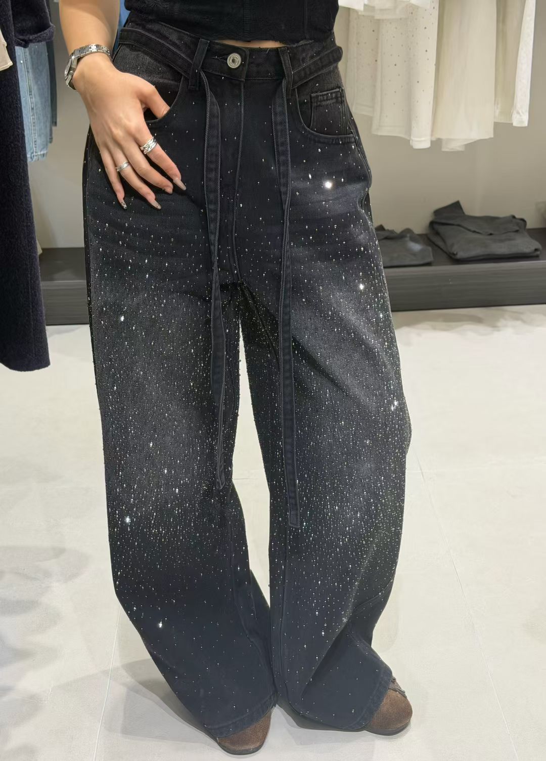 Starlight Crystal Jeans