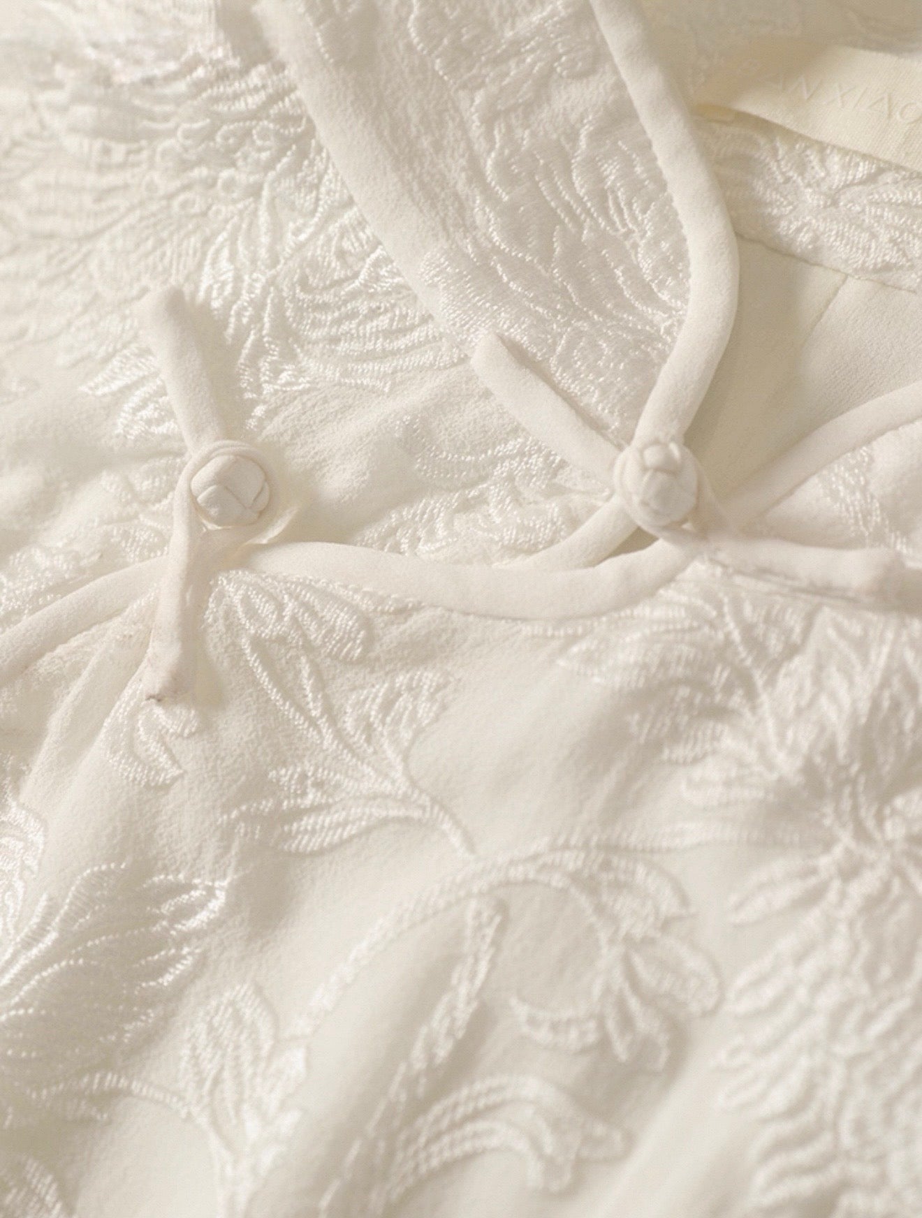 Pure Silk Cheongsam with Hand Embroidery