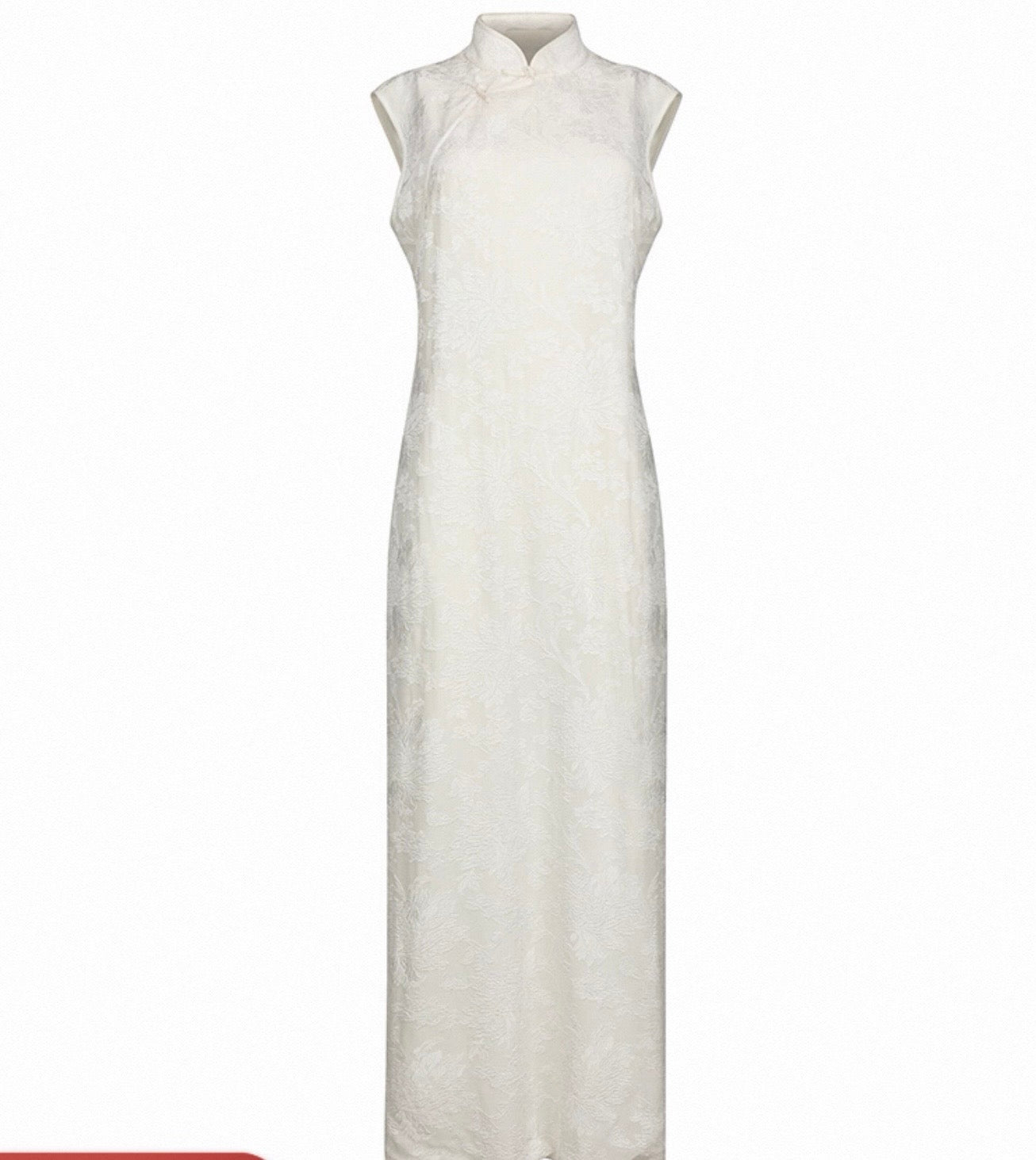Pure Silk Cheongsam with Hand Embroidery