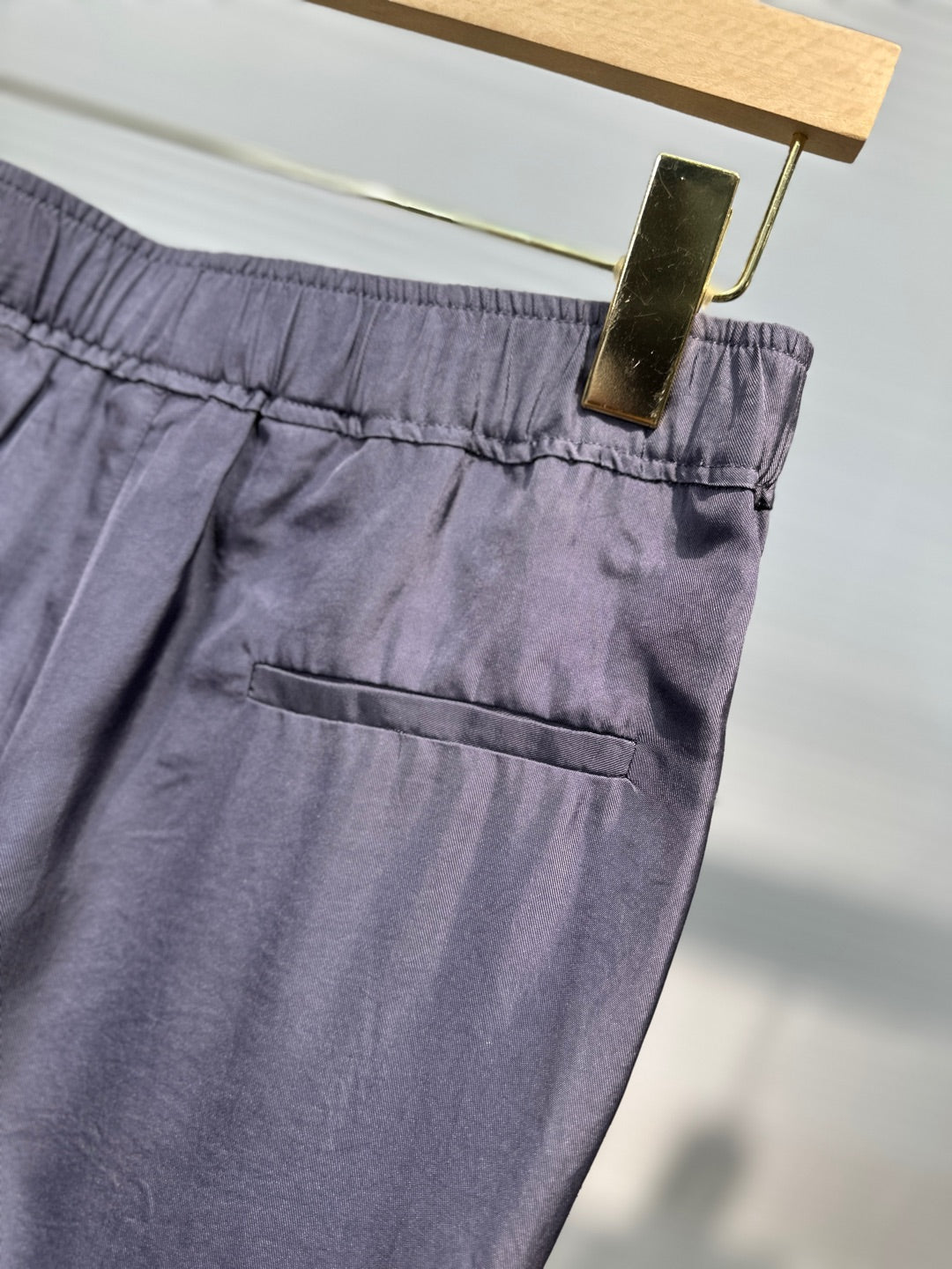 Soft Drape Acetate Trousers”