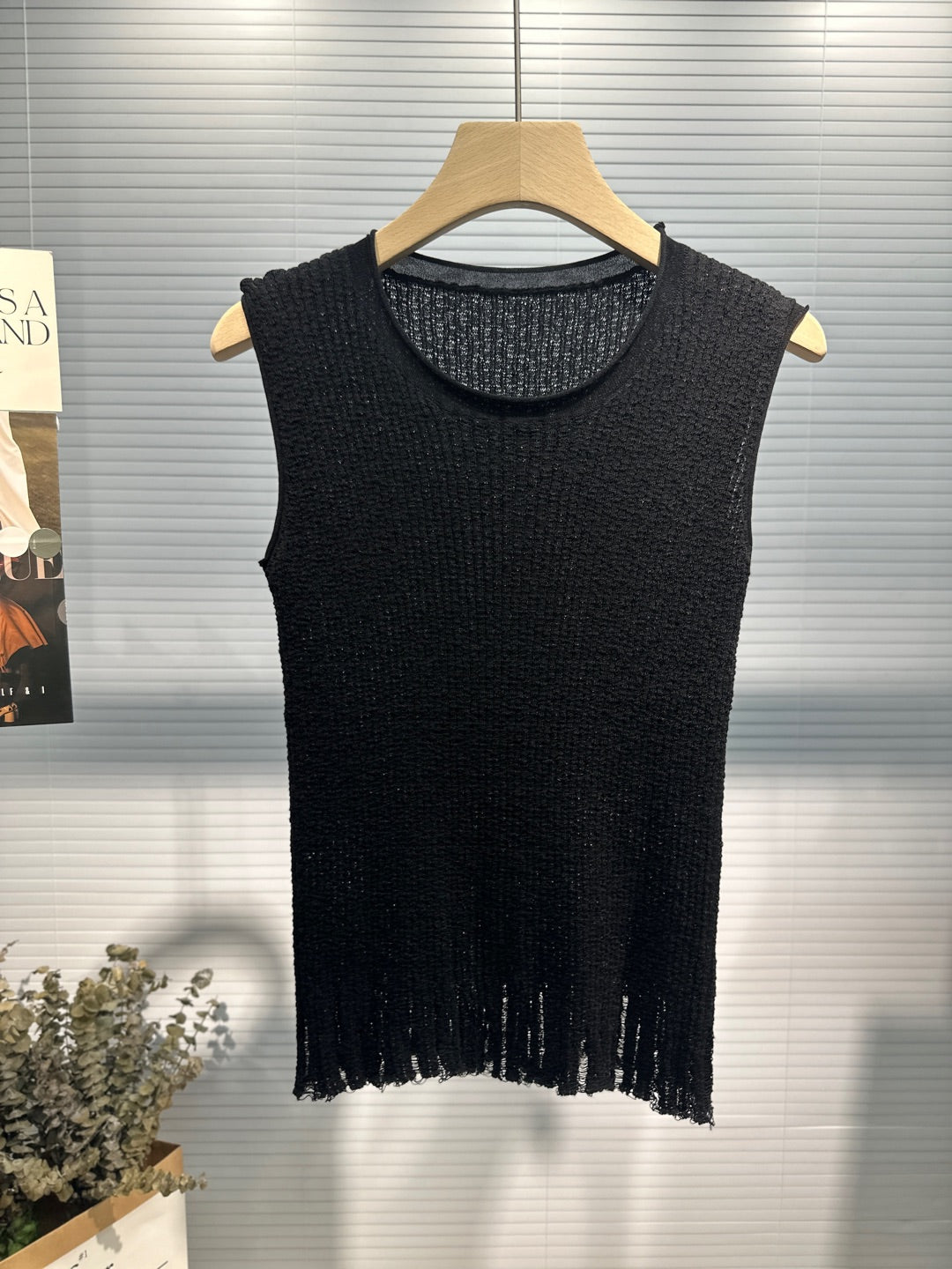 Sleeveless top