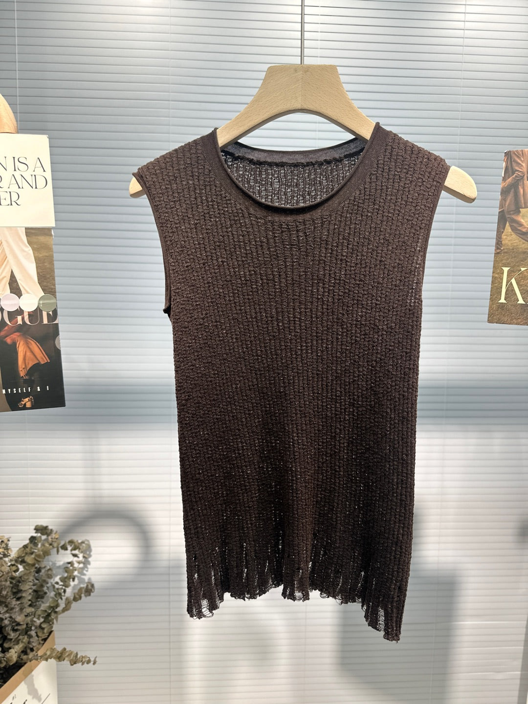 Sleeveless top