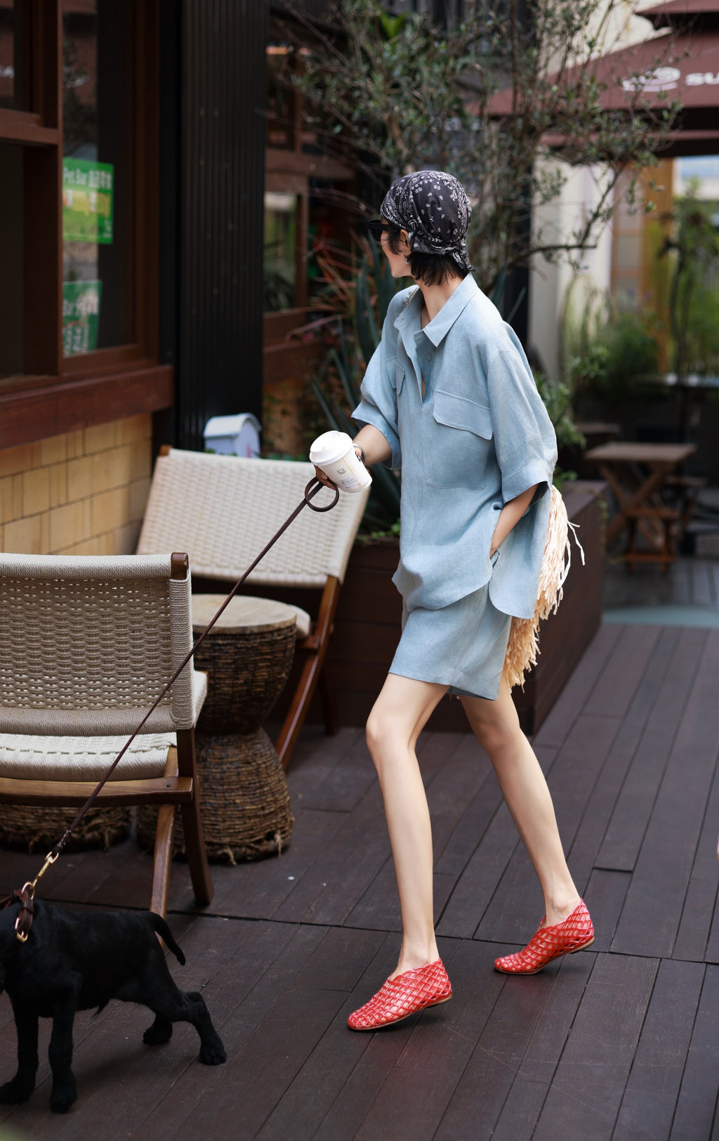 Plant-Dyed Pure Linen Shirt