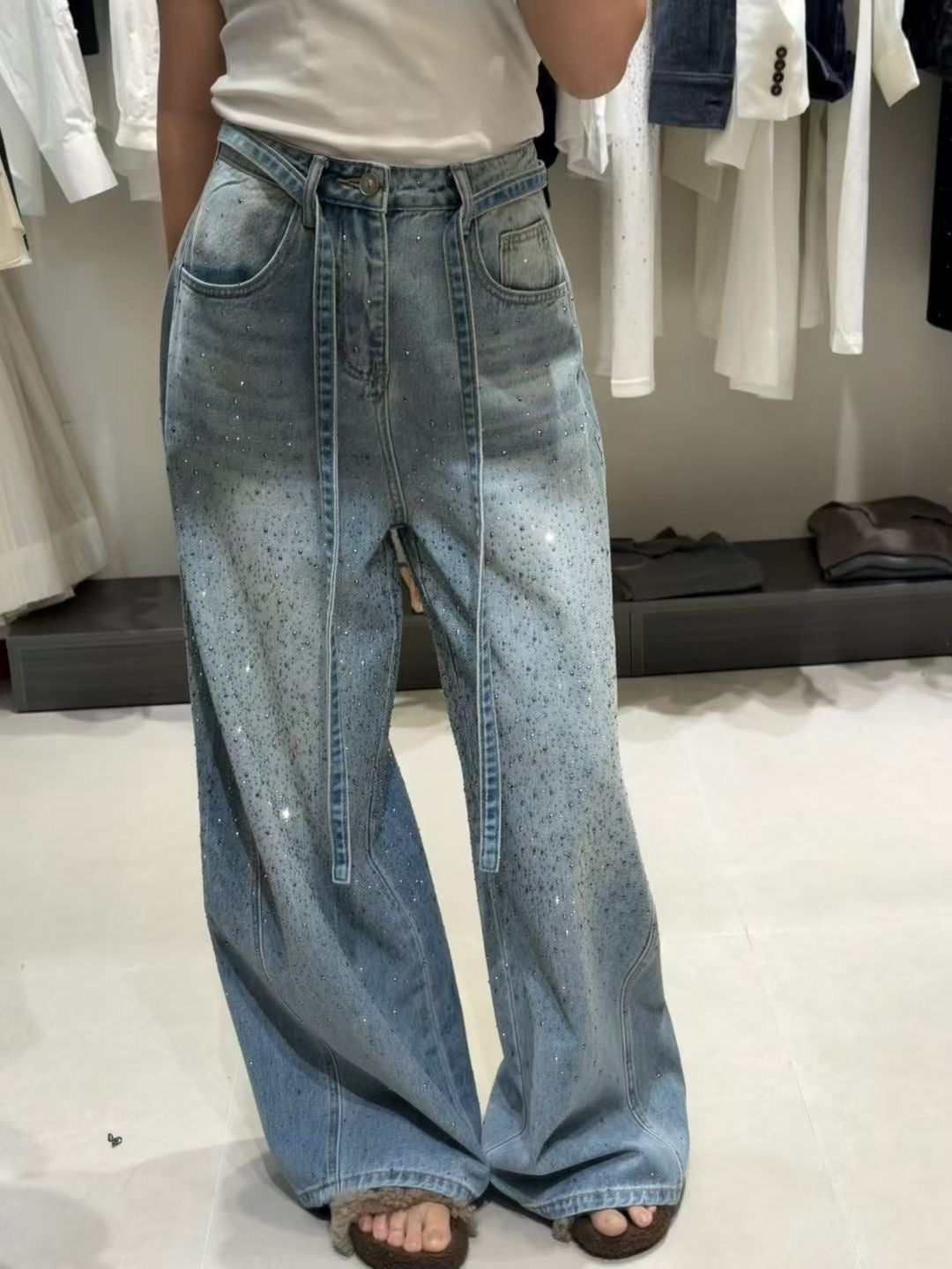 Starlight Crystal Jeans