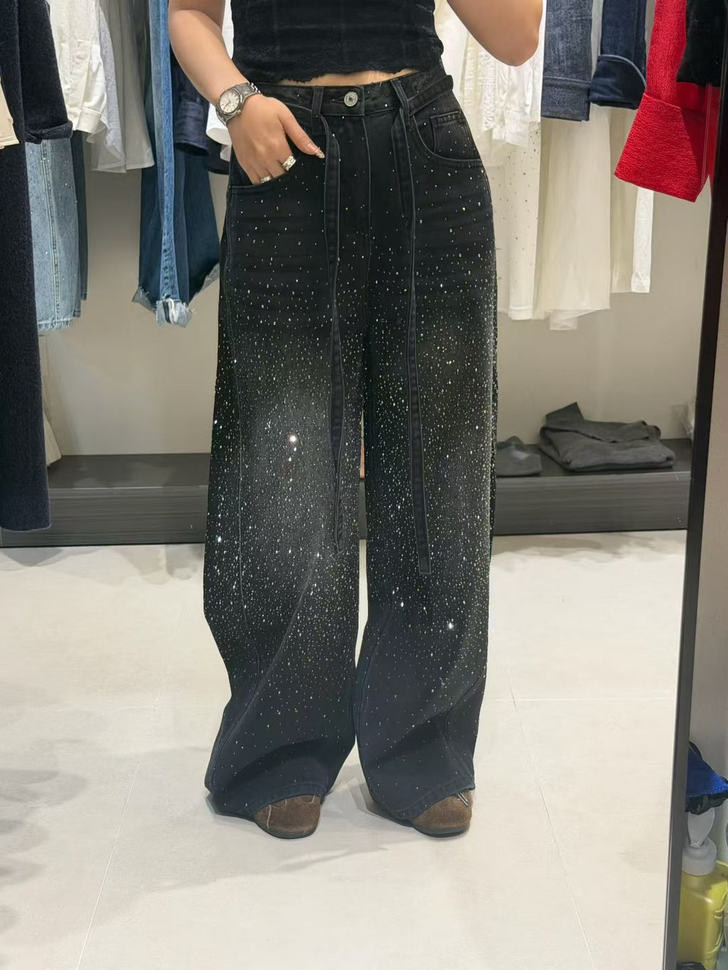 Starlight Crystal Jeans